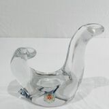 Pair of crystal candlesticks