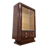 20th century Art Deco wooden display case