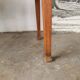 Oak bistro table circa 1900