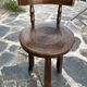 Brutalist tripod chair in the style of Charles Dudouyt – Popular art, 1940s