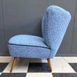 Blue cocktail chair 1950s