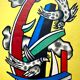 Fernand Leger, Original lithographic poster from the Museum of Decorative Arts, 1956