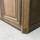 Large stripped oak wardrobe
