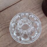 Pique fleurs en verre