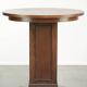 Dutch oak side table / centre table in Amsterdam School design
