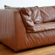 Sofa sofa leather leolux netherlands 1970s