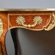 Regency style marquetry desk in precious woods – Late 19th century