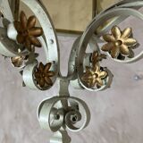 Wrought iron lantern