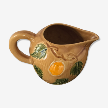 Pitcher by Poet Laval cherry and apricot decorations