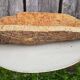 Old centerpiece cup empty pocket in natural cork vintage