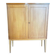 Vintage shallow wooden armoire / WK Môbel armoire