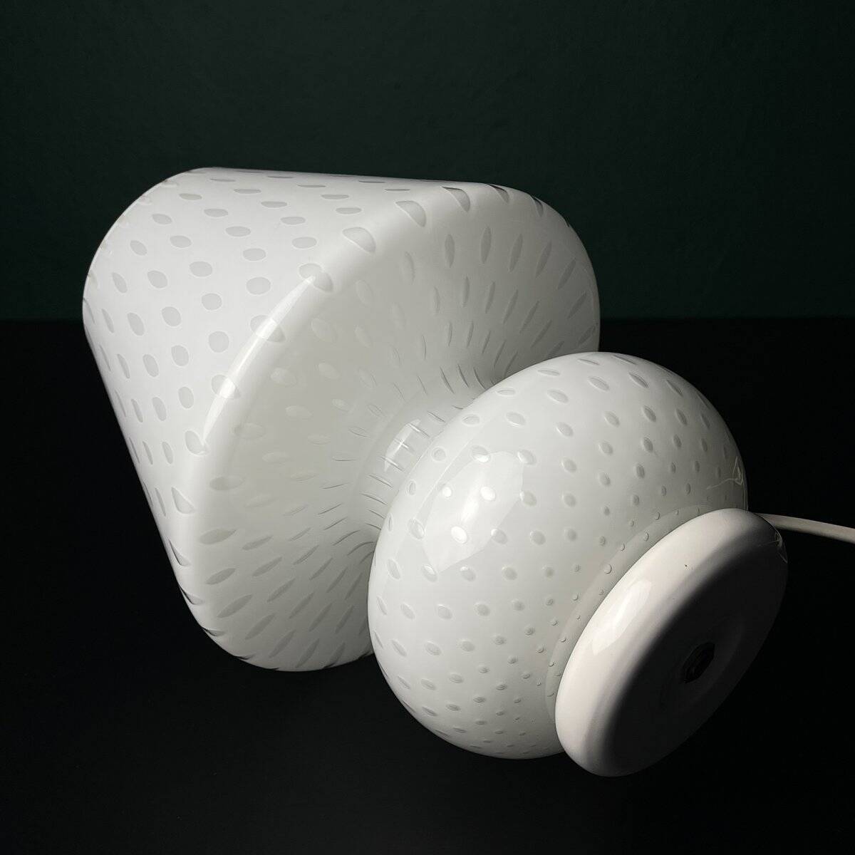 Murano glass table lamp Mushroom, Italy, 1990s