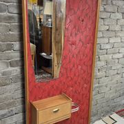 Vintage wall coat rack from the 50s/60s – Rockabilly design cloakroom
