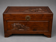 Wooden chest.