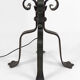 Floor lamp with wrought iron rooster by Jean Touret for the Ateliers Marolles, circa 1950