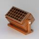 Pine wall lamp - Sweden, 1970s