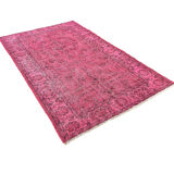 Vintage distressed turkish rug