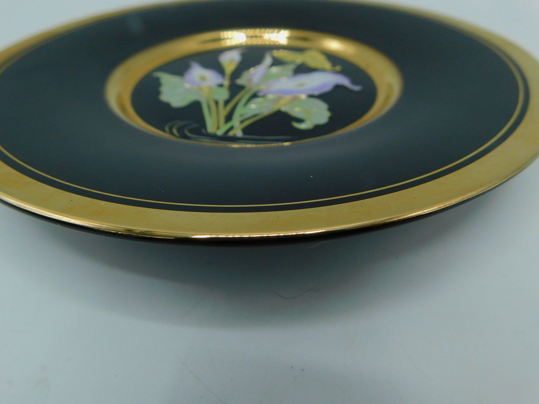 Deco plate - gold 24k - Japan