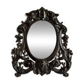Napoleon III mirror in gutta-percha