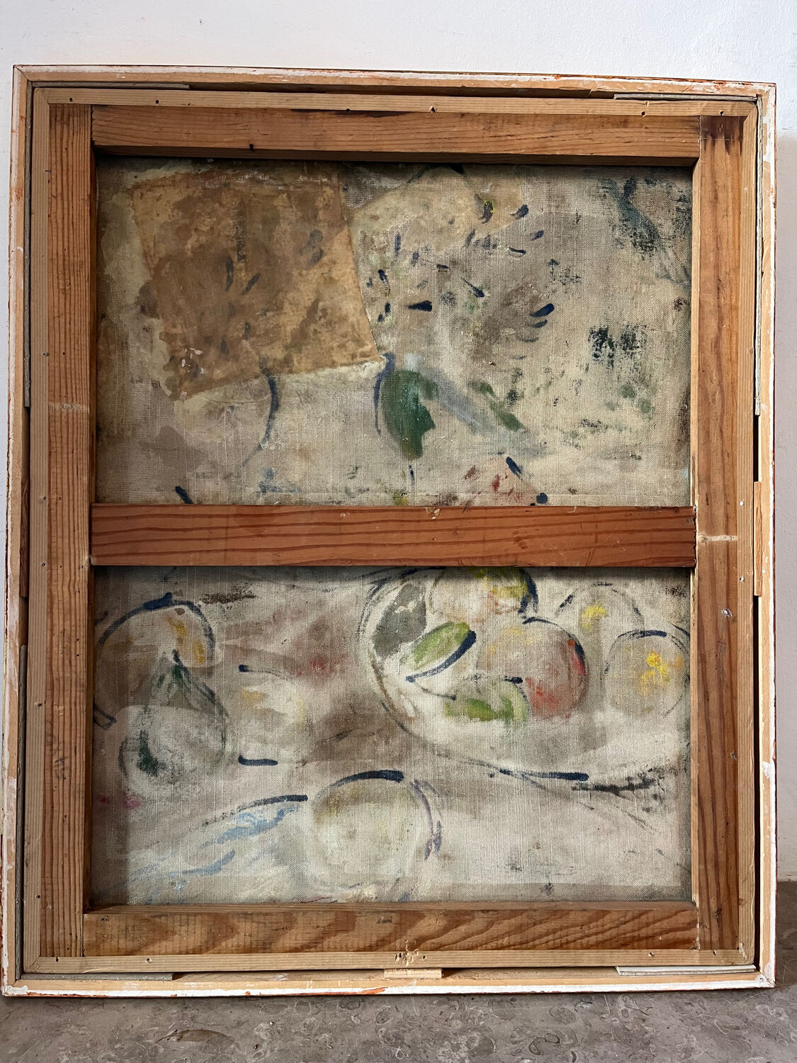 Still life with fruit signed 1952