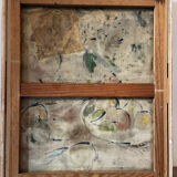 Still life with fruit signed 1952