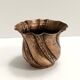 Round Embossed Copper Cachepot / Vase attr. to Egidio Casagrande, Italy