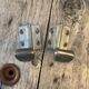 Pair of industrial coat hooks 1950