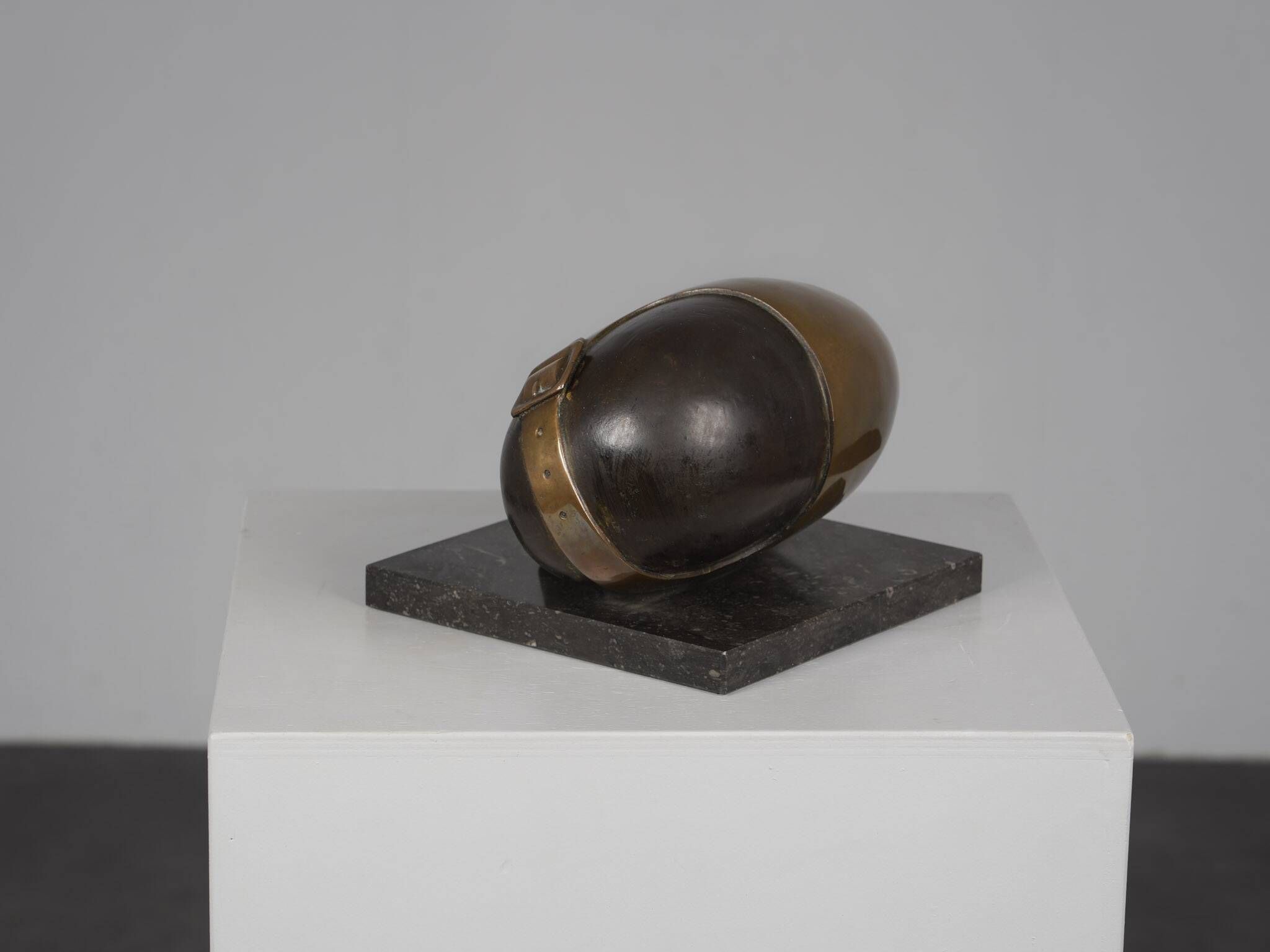 Intriguing bronze sculpture by Jos van Vreeswijk, Netherlands, 20th century