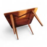 Danish square coffee table in teak by Mikael Laursen for A/S Mikael Laursen, Denmark, 1960s