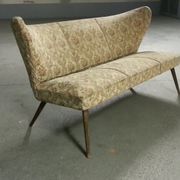 Canapé sofa cocktail années 50 sculptural