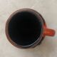 Orange Fat Lava vase by C.J Kreutz model 219 1960s West Germany Pottery
