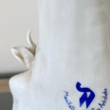 Manufattura Porcellane Artistiche, Hand Painted Italian Porcelain Table Lamp