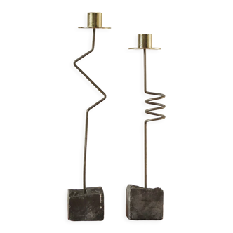 Cross Candleholders by Ehlen Johansson for Ikea, 1987