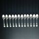 set of 12 silver dessert spoons - silversmith DOUTRE ROUSSEL - mid 19th century