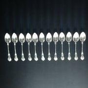 set of 12 silver dessert spoons - silversmith DOUTRE ROUSSEL - mid 19th century