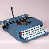 Blue Antares LISA 85 typewriter - 1960