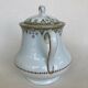 Bernardaud Limoges Porcelain Sugar Bowl, 1920s