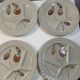 12 vintage Hollandia sarreguemine plates