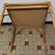 Lot de 3 tables basses Vintage en Rotin