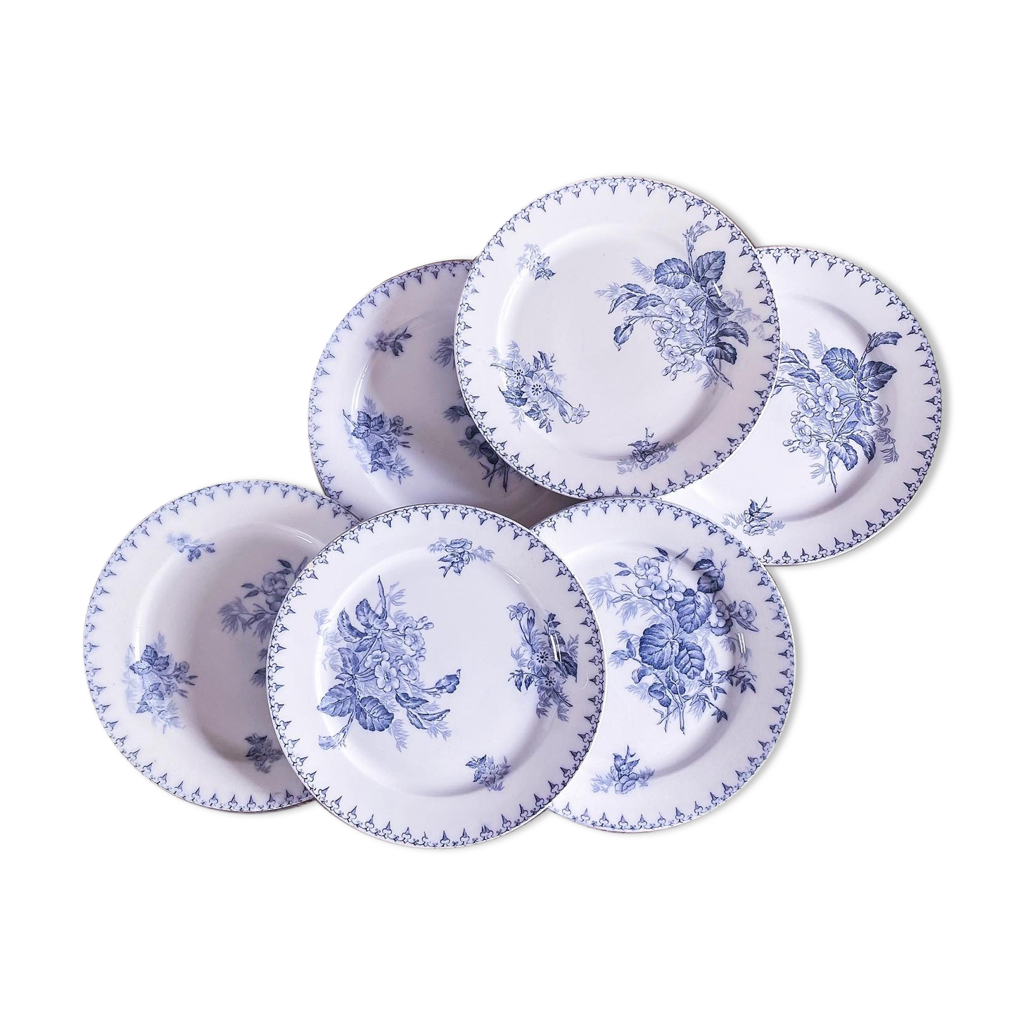 6 flat plates iron earth