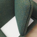 Green melange sofa, Danish design, 1960s, manufacturer: A. Mikael Laursen, designer: Illum Wikkelsø