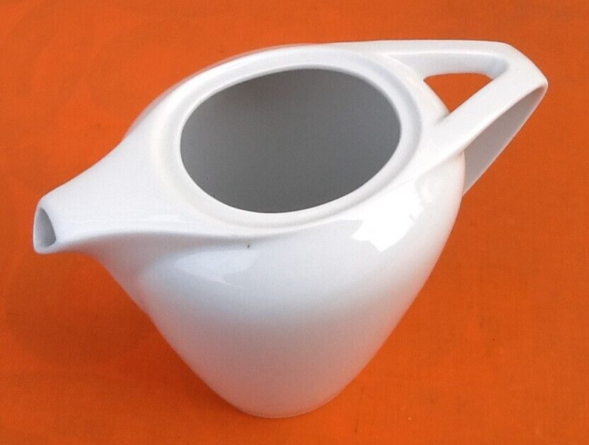 White porcelain coffee maker Seltmann Weiden Bavaria Bianca-Maria Germany