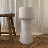 Chamotte stoneware lamp