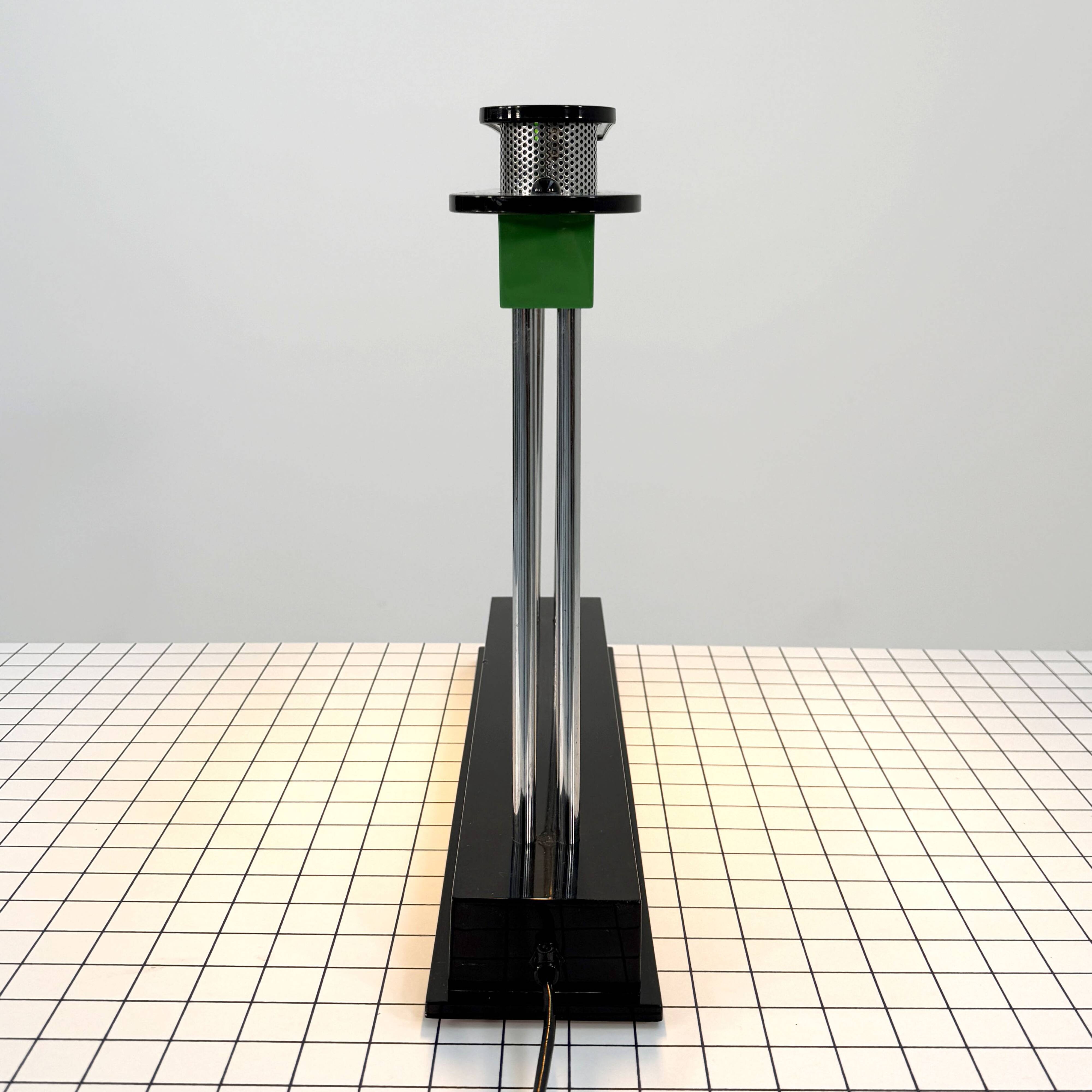 Pausania desk lamp by Ettore Sottsass for Artemide 1980