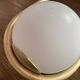 Suspension BIux C Ball S1 white and gold