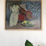 Oil on canvas by robert simon (1888-19