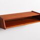 Aksel Kjersgaard floating nightstands No 24 in teak Odder Denmark 1960