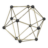 Handmade Atomium Model Sculpture, Belgium, 1960s