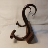 Baumann wall coat rack in curved wood - Hat rack - 1920s