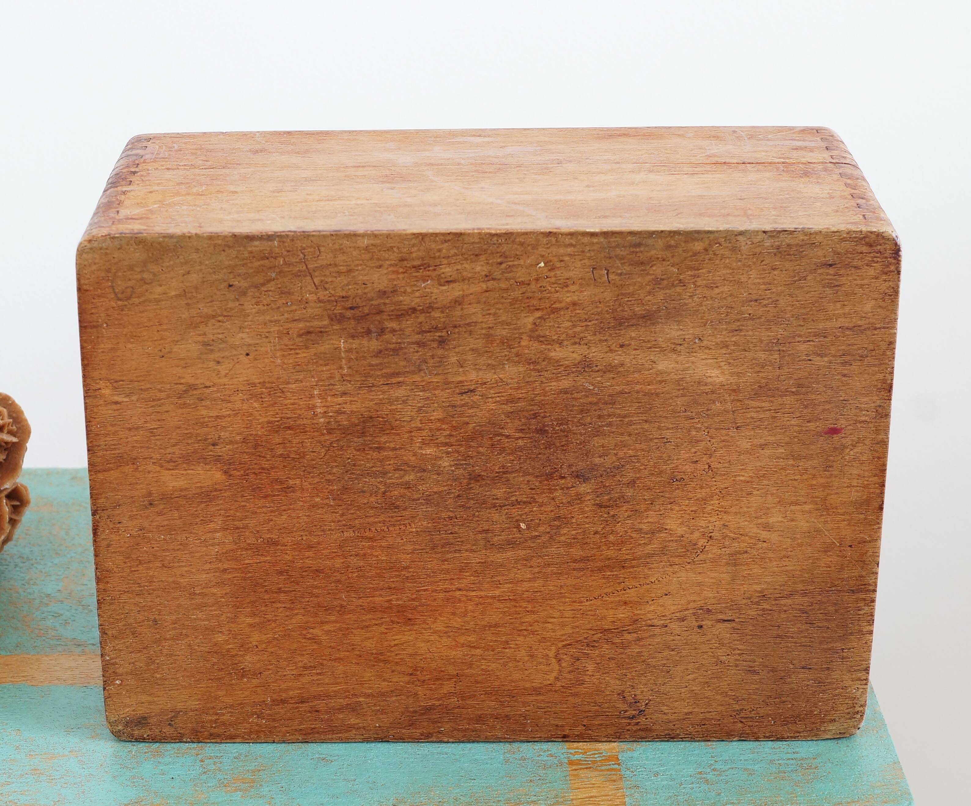 Vintage wooden box